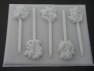 3522 Fairies Chocolate or Hard Candy Lollipop Mold